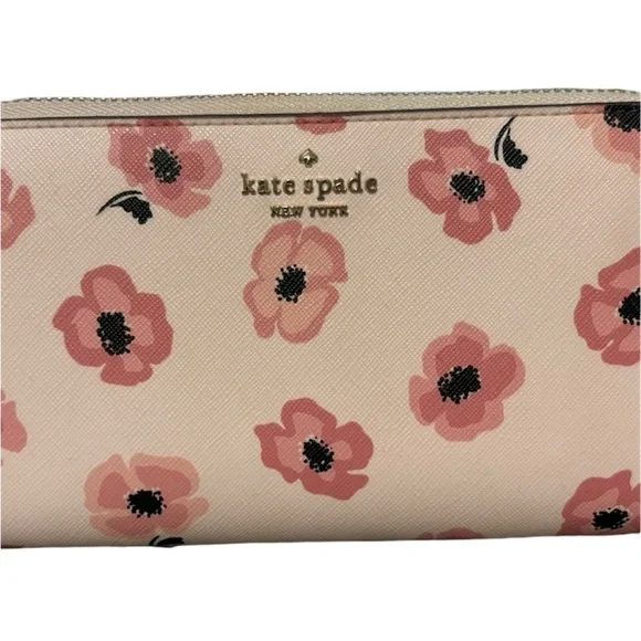 Kate Spade Continental zip around wallet EUC - Picture 7 of 7